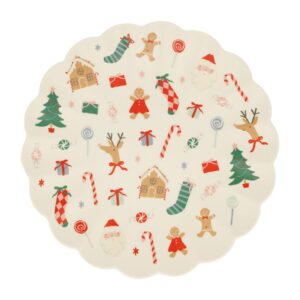Christmas Melamine Dinner Plate